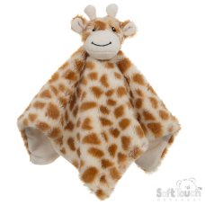 BC70: Plush Giraffe Comforter